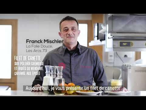 Recette Filet de canette, polenta crémeuse, caramel aux épices & vins AOC Côtes de Provence
